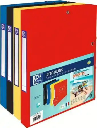 Monoprix Lot de 4 boÎtes de rangement offre