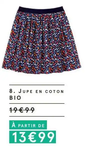 Monoprix Jupe en coton offre