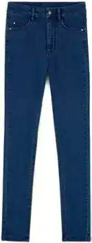 Monoprix Jean taille haute en coton offre