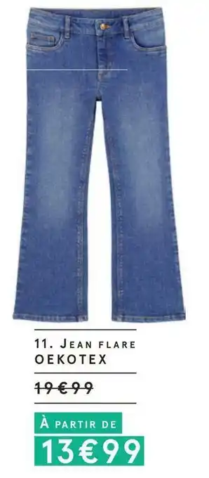 Monoprix Jean flare offre
