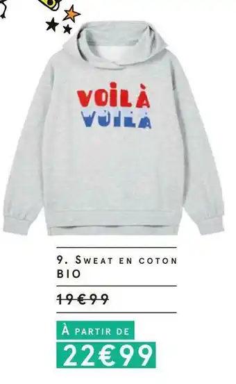 Monoprix Sweat en coton offre