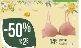 Soutien-gorge padde loane