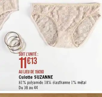 Culotte suzanne