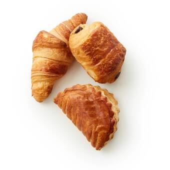 Match 2 pains au chocolat + 2 croissants + 2 chaussons aux pommes offre