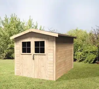 Abri de jardin bois 5,36 mÂČ