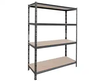 Brico Dépôt Etagère bois/métal 4 tablettes offre