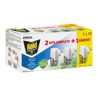 Carrefour Raid kit répulsif moustiques offre