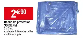 Cora x Carrefour So.de.pm bâche de protection offre