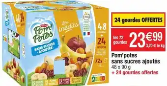 Cora x Carrefour Compotes materne offre