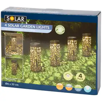 Action Solar lampes de jardin solaires solar offre