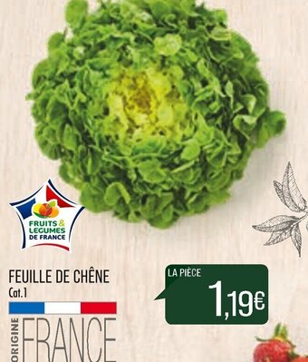 Match FEUILLE DE CHÊNE offre