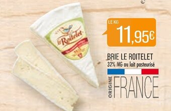 Match BRIE LE ROITELET offre