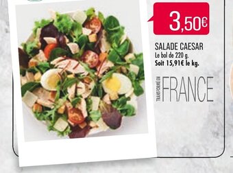 Match SALADE CAESAR offre