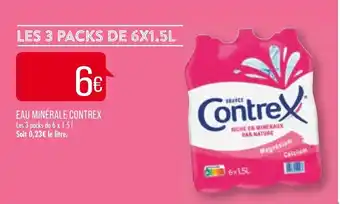 Match EAU MINÉRALE CONTREX offre