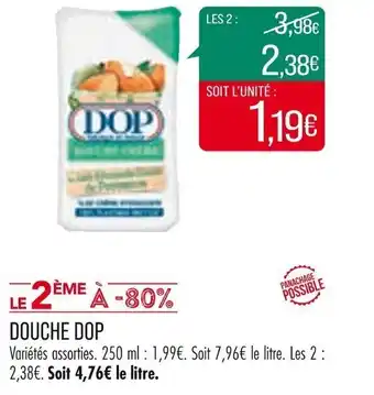 Match DOUCHE DOP offre