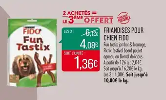 FRIANDISES POUR CHIEN FIDO