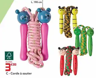 Gifi Corde a sauter offre