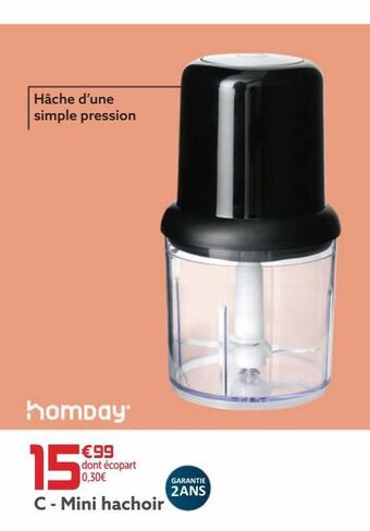 Mini hachoir