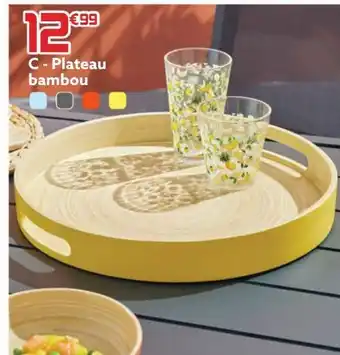 Gifi Plateau bambou offre