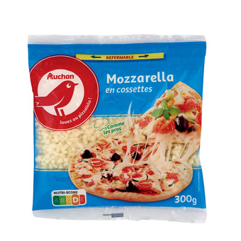 Auchan Mozzarella cossettes auchan offre