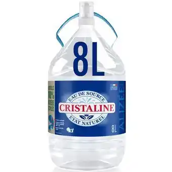 Auchan Eau de source cristaline offre