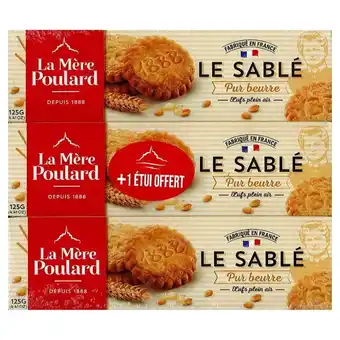 Auchan Le sablé pur beurre la mère poulard offre