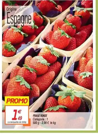 Netto Fraise Ronde offre