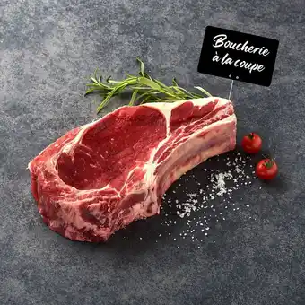 Auchan Supermarché Viande bovine : cote ***avec os(1) offre