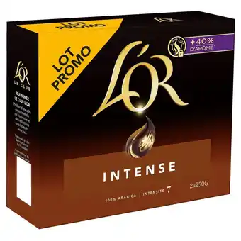 Auchan Supermarché Café moulu intense l'or offre