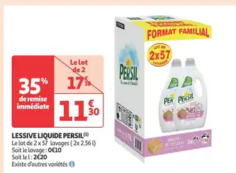 Auchan Supermarché Persil lessive liquide (1) offre