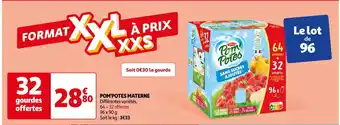 Auchan Materne pom'potes offre