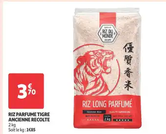 Auchan Supermarché Riz du monde riz parfume tigre ancienne recolte offre