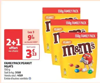 M&m's familypack peanut