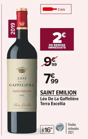 Carrefour Market Léo de la gaffelière saint emilion offre