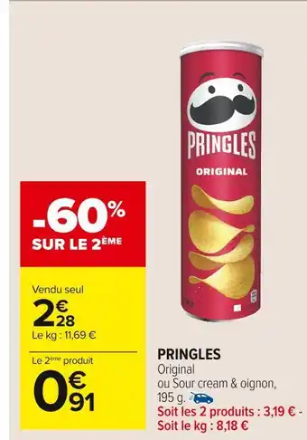 Carrefour Market Pringles offre