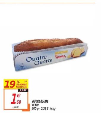 Netto Quatre Quarts Netto offre