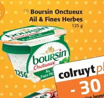 Colruyt (1) Boursin Onctueux Ail & Fines Herbes offre
