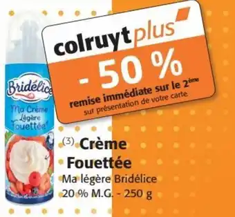 Colruyt Crème Ⓡ Fouettée offre