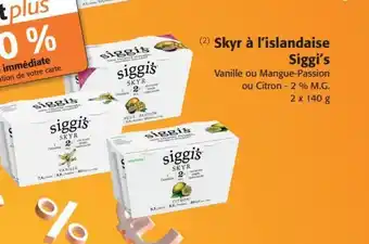 Colruyt (2) Skyr à l'islandaise Siggi's offre