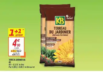 Netto Terre Du Jardinier 40l Kb offre