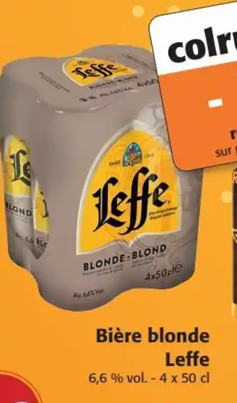 Colruyt Bière blonde Leffe offre