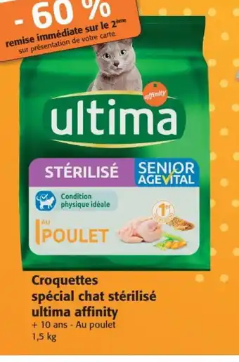 Colruyt Croquettes spécial chat stérilisé offre