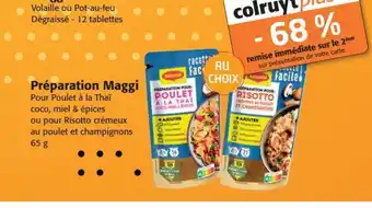 Colruyt Préparation Maggi offre