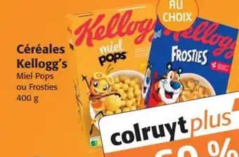 Colruyt Céréales Kellogg's offre