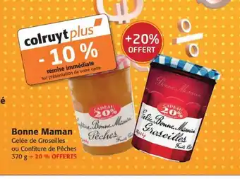 Colruyt Bonne Maman Gelée de Groseilles offre