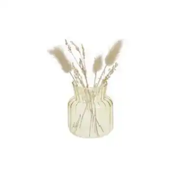 La Foir'Fouille Vase lise - ø 9 x h 9 cm - jaune offre