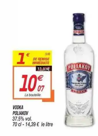 Netto Vodka Poliakov offre