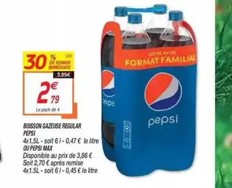 Netto Boisson Gazeuse Regular Pepsi offre