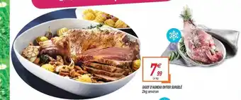 Netto Gigot D'agneau Entier Surgelé offre