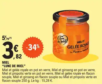 E.Leclerc MIEL "LUNE DE MIEL" offre
